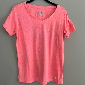 Under Armour Pink V - neck shirt